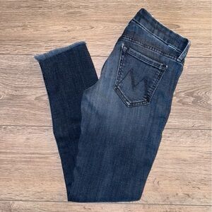 Mother Looker Ankle Fray